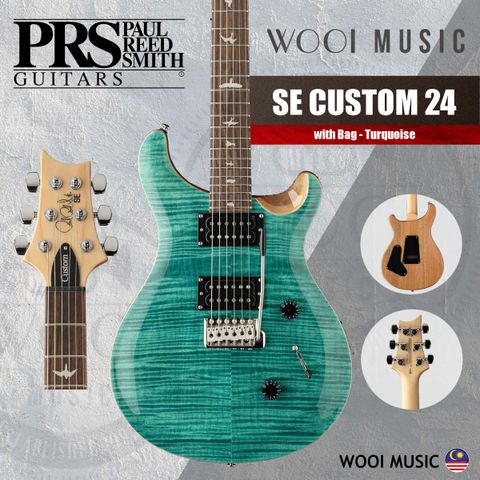 PRS - SE CUSTOM 24 - TURQUOISE