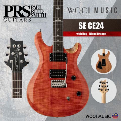 PRS - SE CE24 - BLOOD ORANGE