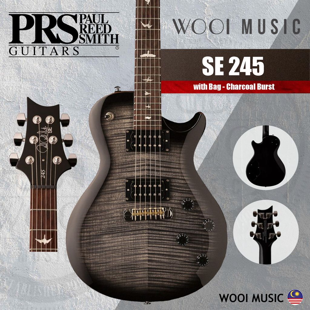 PRS - SE245 - CHARCOAL BURST