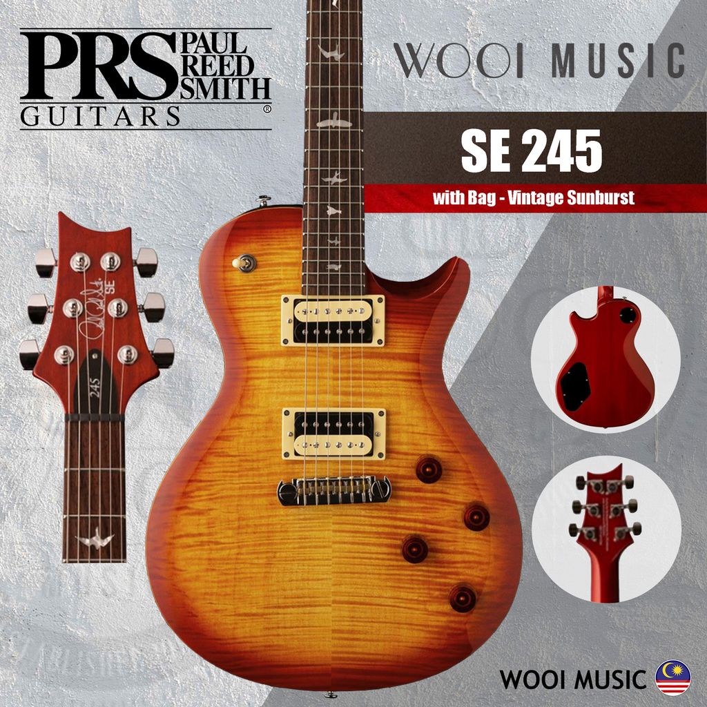 PRS - SE 245 - VINTAGE SUNBURST