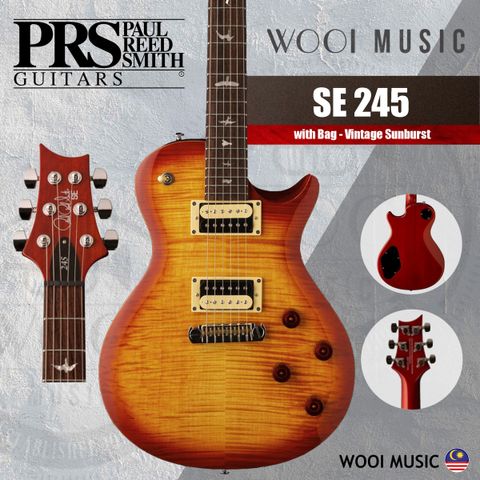 PRS - SE 245 - VINTAGE SUNBURST