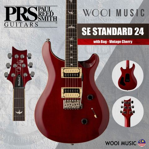 PRS - SE STANDARD 24 - VINTAGE CHERRY