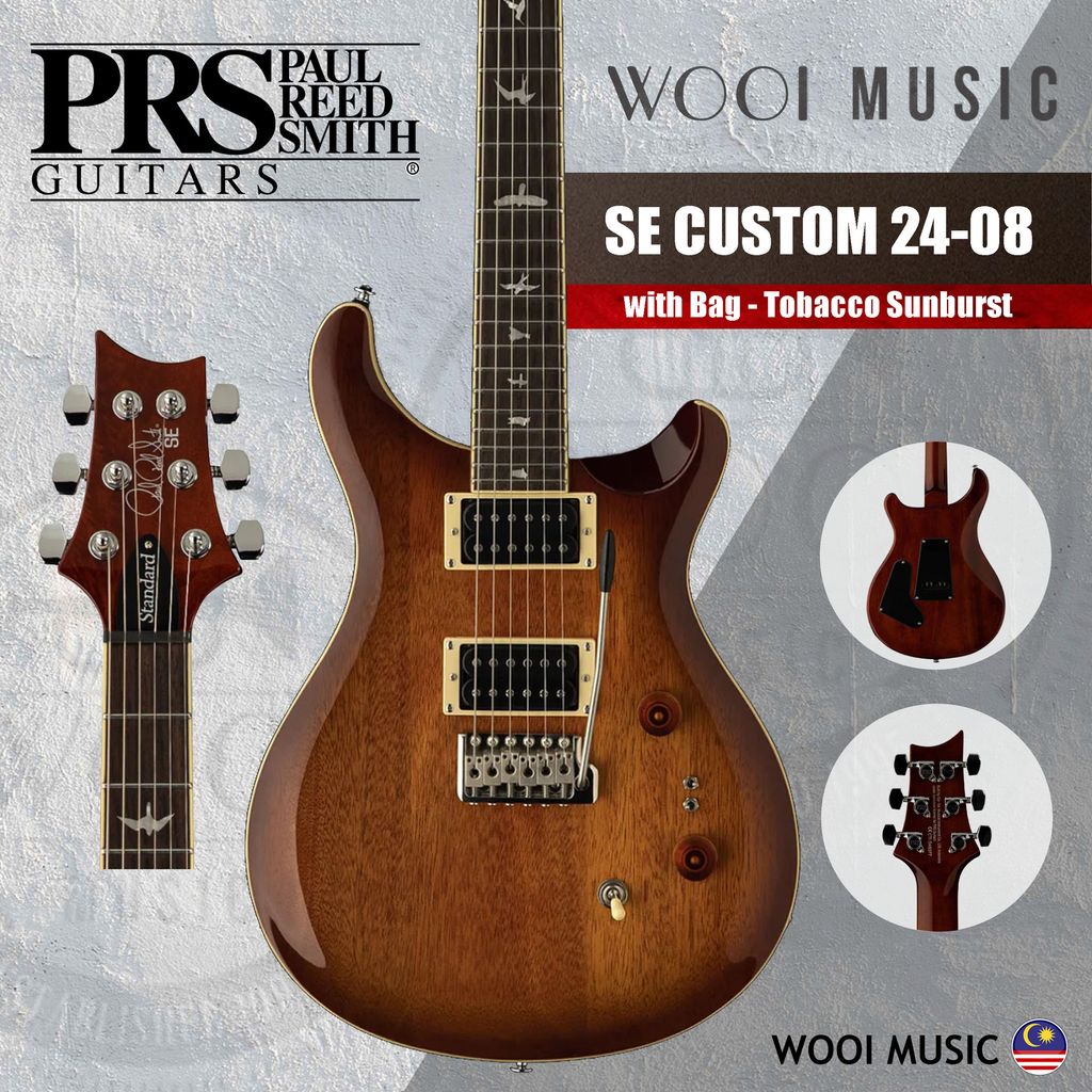 PRS - SE STANDARD 24-08 - TOBACCO SUNBURST