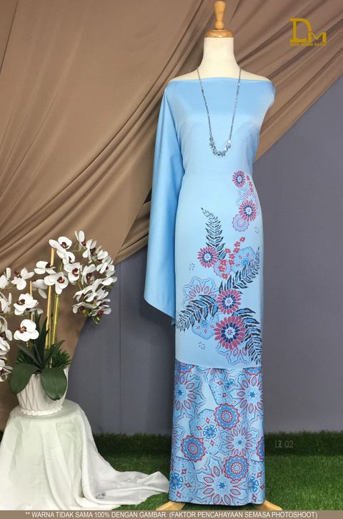 LZ 02 BATIK DURRA - BABY BLUE