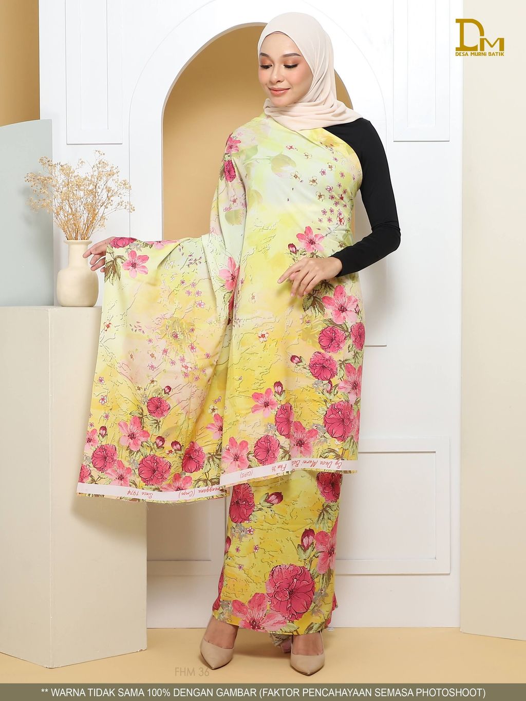 FHM 36 BATIK SERI C2PS yellow