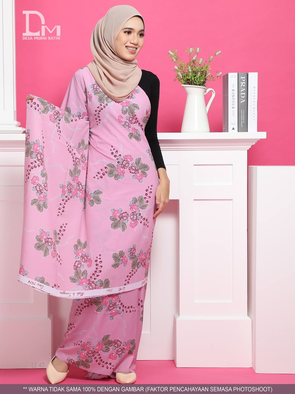 LZ 43 BATIK ADRA C2PS - pink