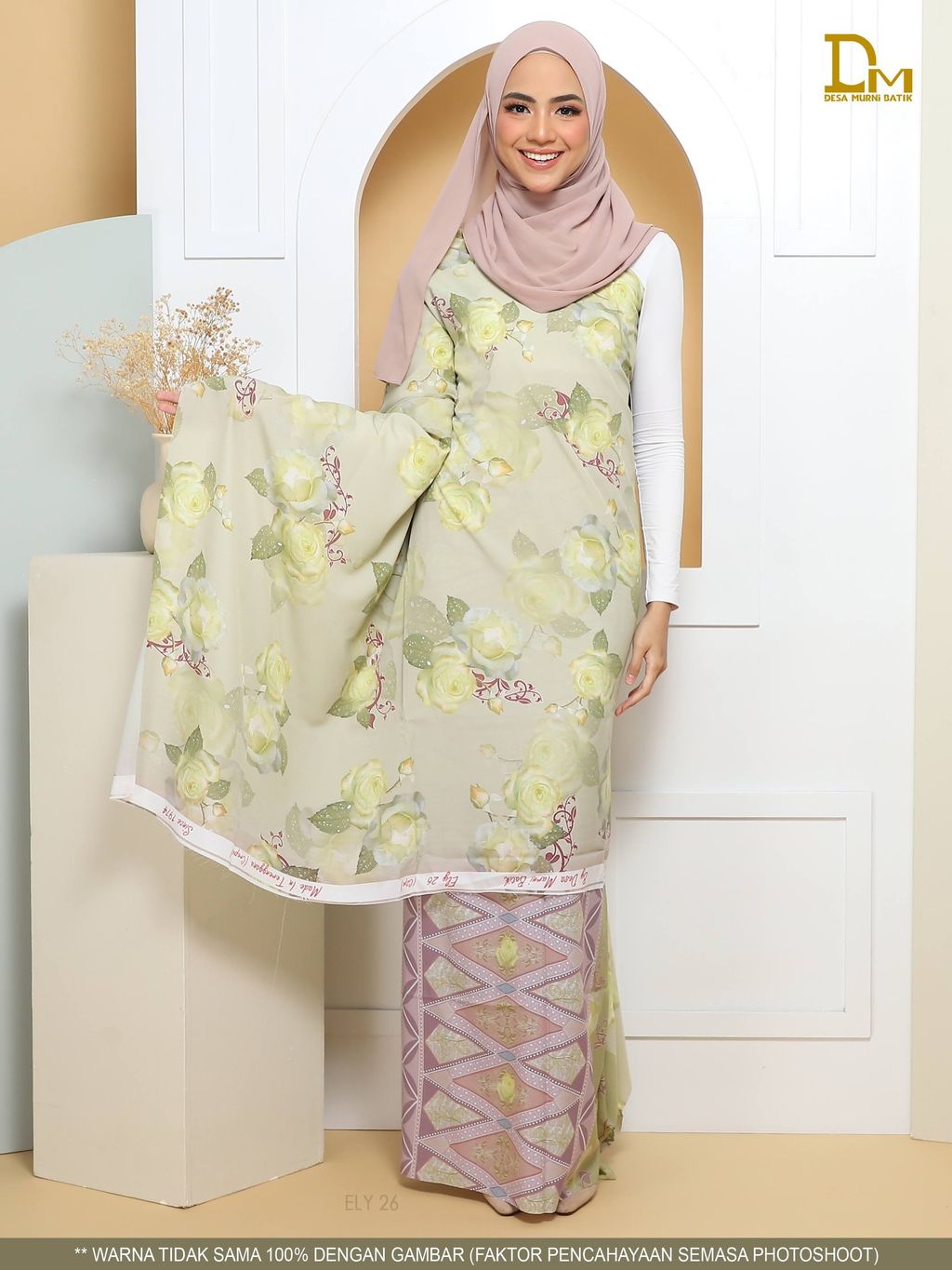 ELY 26 BATIK SERI C2PS light olive