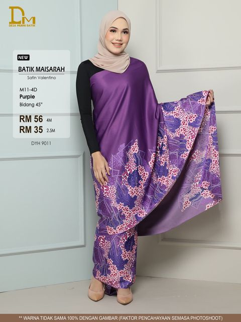 DYH 9011 MAISARAH M11-4D - purple