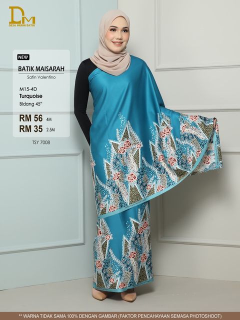 TSY 7008 MAISARAH M15-4D - turquoise