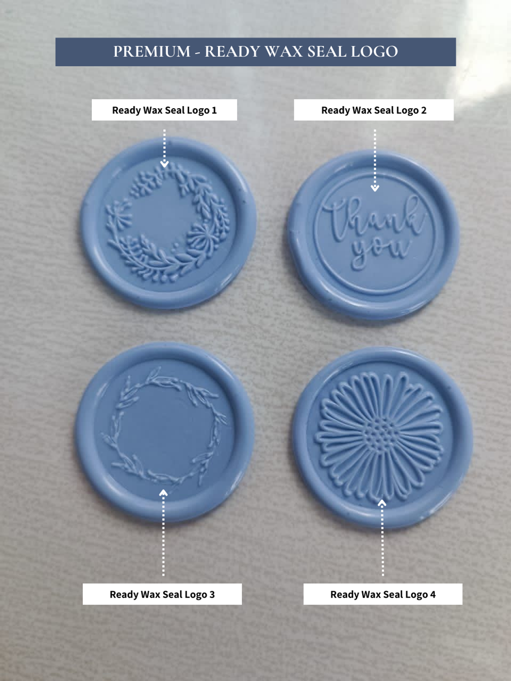 Ready Wax Seal Logo