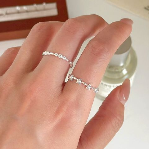 《必收款》A07 法式蕾絲純銀開口細戒（925 silver）