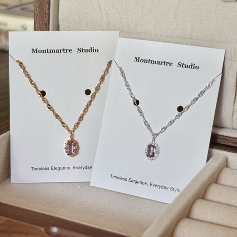 凡爾賽鏡廳項鍊_Montmartre Studio 正韓飾品