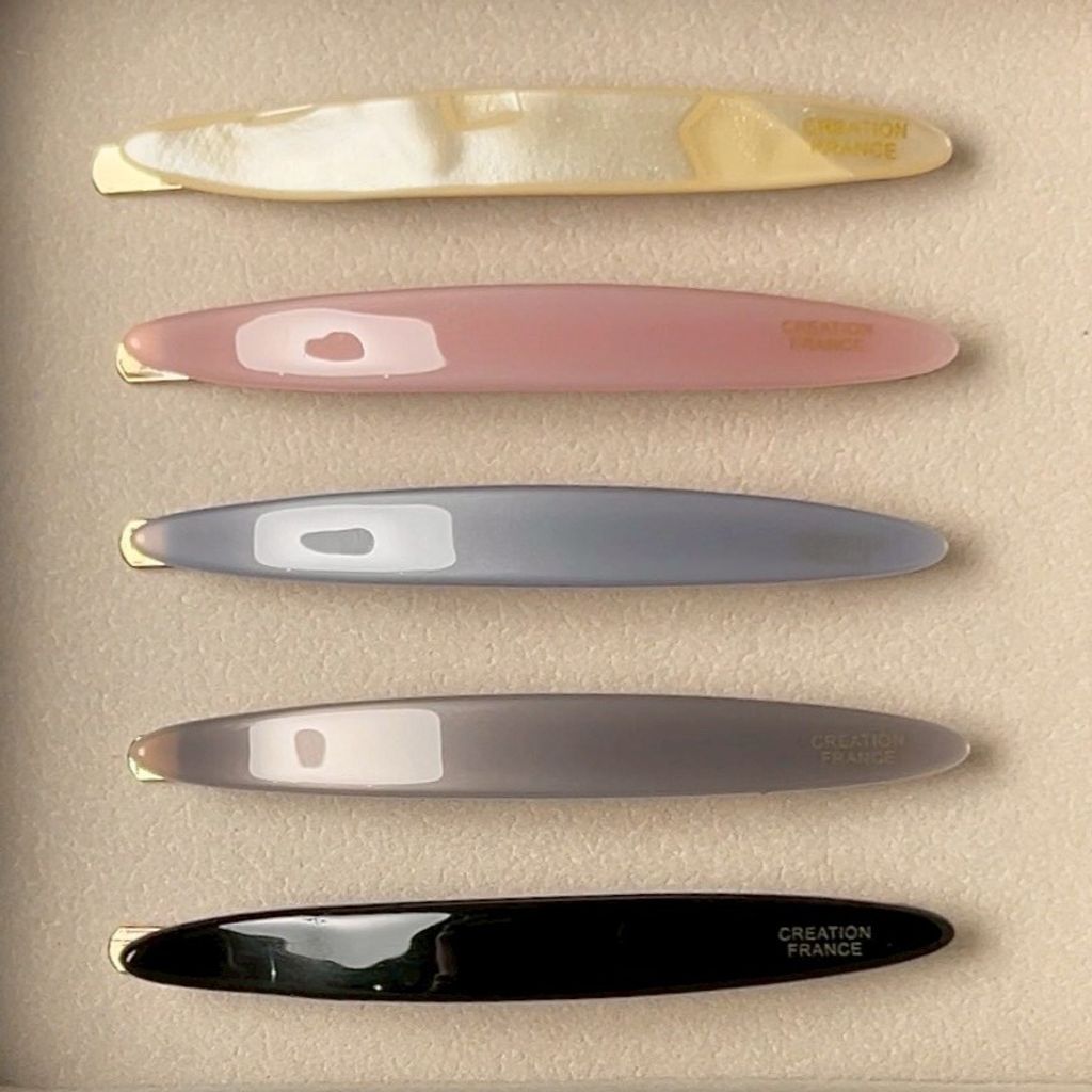 S910 奶油光澤髮夾