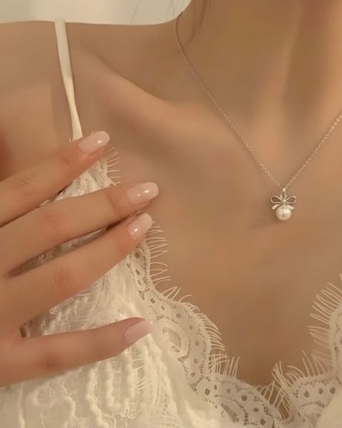 珍珠小姐_蝴蝶結珍珠項鍊