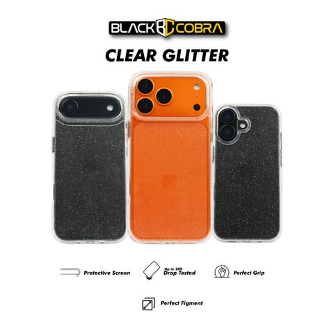 clear glitter D-01