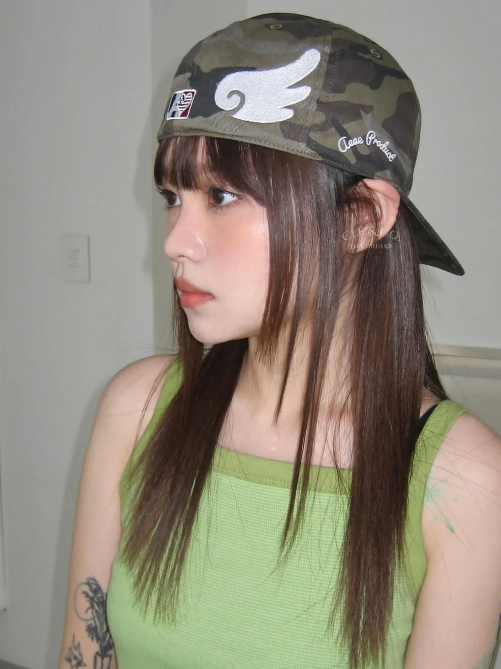 aeae 迷彩柄 aeae AE SYMBOL ANGEL WING CAP AE SYMBOL ANGEL WING CAP [CAMO] – aeae JAPAN