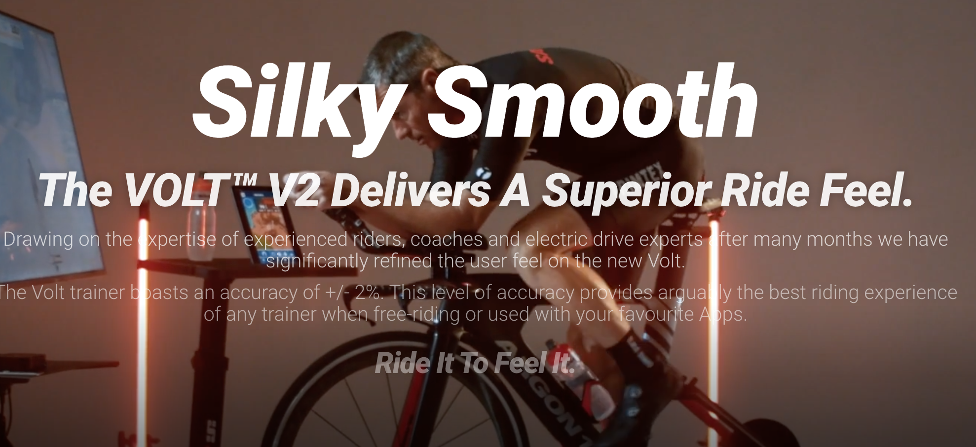 JetBlack VOLT™ V2 Smart Trainer Indoor Bicycle training / Zwift