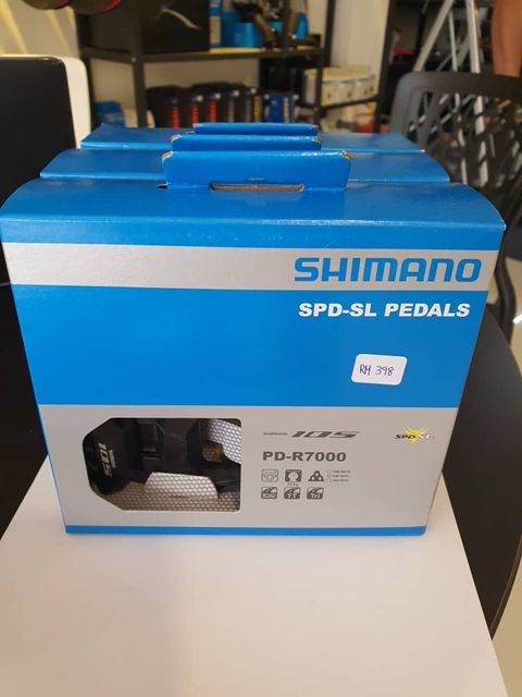 Shimano : PD-R7000 : 105 series SPD-SL road bike pedal + cleat –  Cyclistspot - Best variety quality Bicycle Shop Malaysia