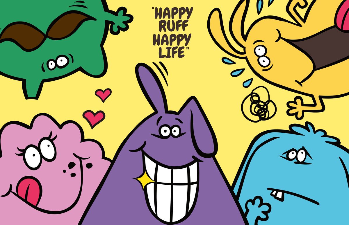 New Branding Design: "Happy Ruff treat" 很春毛小吃