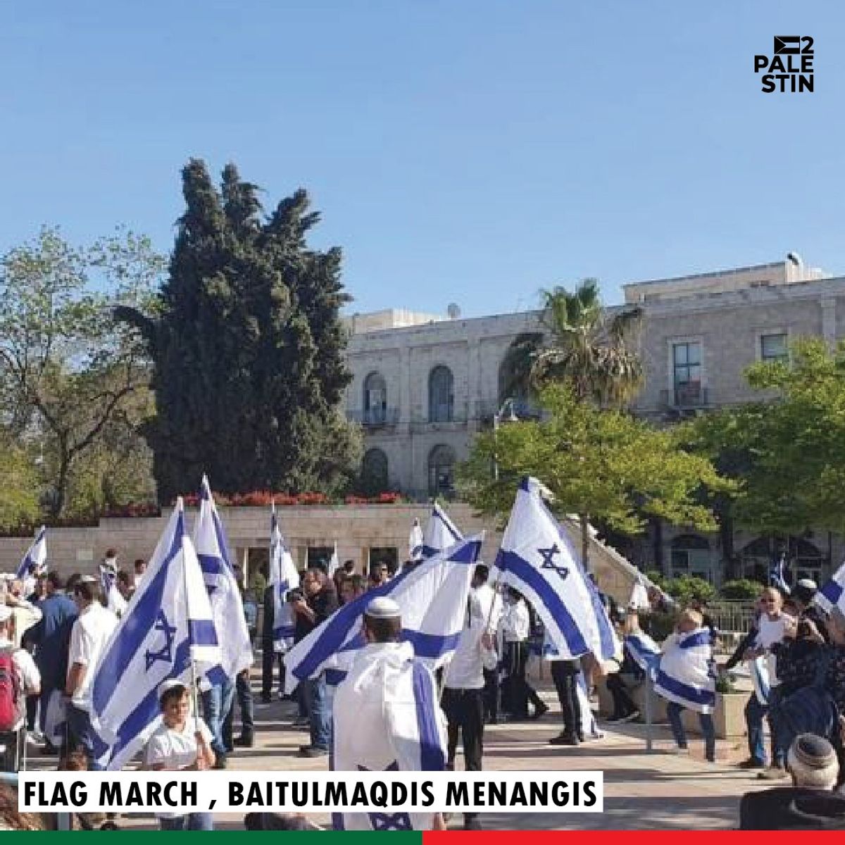 PERARAKAN NASIONALIS ISRAEL CETUS KETEGANGAN