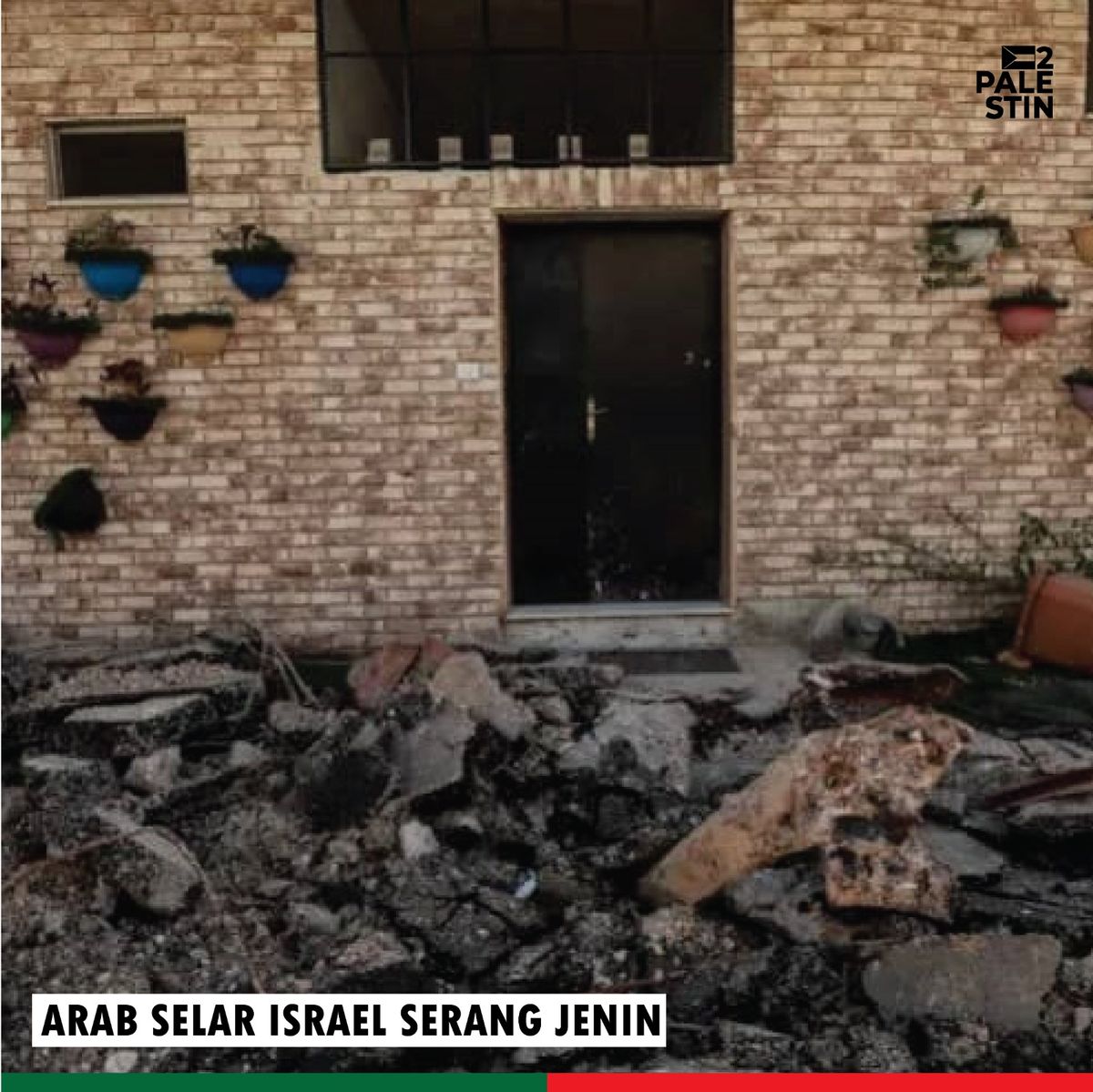 ARAB MENYELAR TINDAKAN ISRAEL KE ATAS JENIN