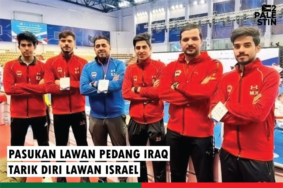 PASUKAN LAWAN PEDANG IRAQ TARIK DIRI LAWAN ISRAEL