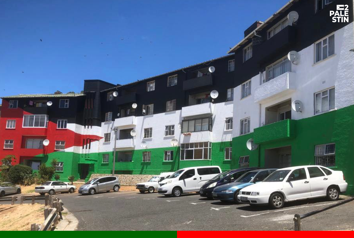 Cape Town 'Walls Will Speak' untuk Gaza - Penganjur Seni Jalanan