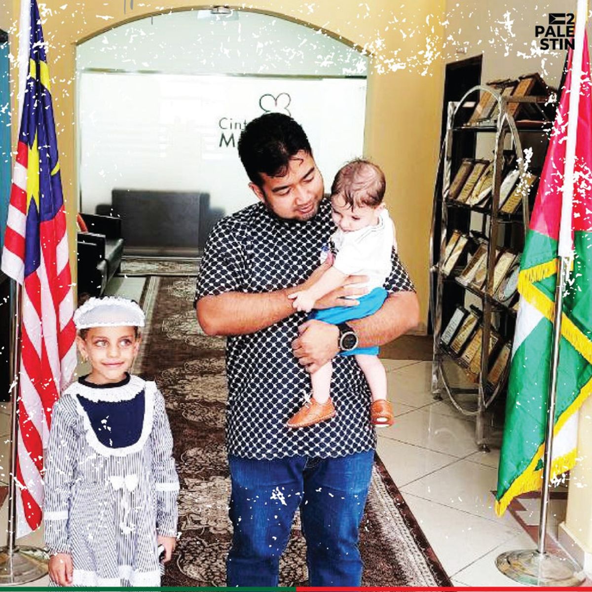 2lenpalestin Taja Dua Anak Yatim