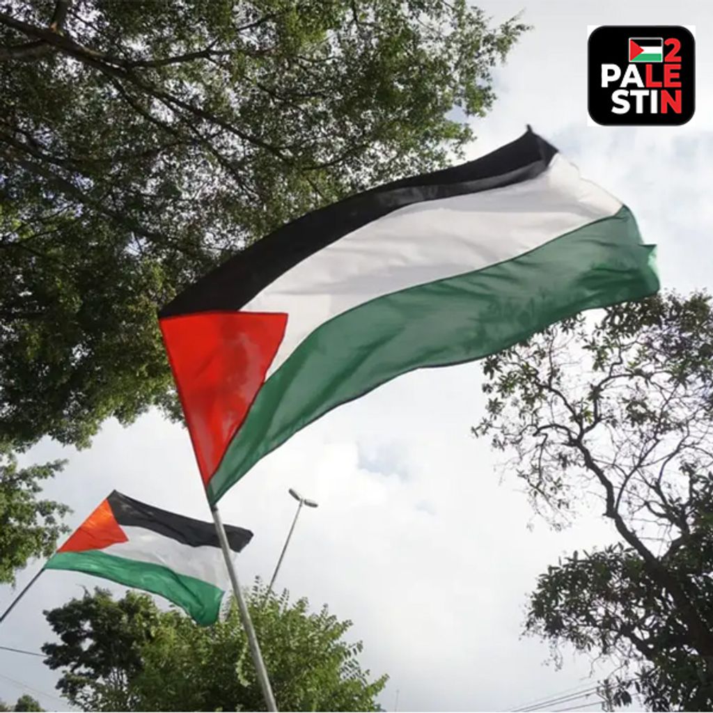 bendera palestin berkibar 2len