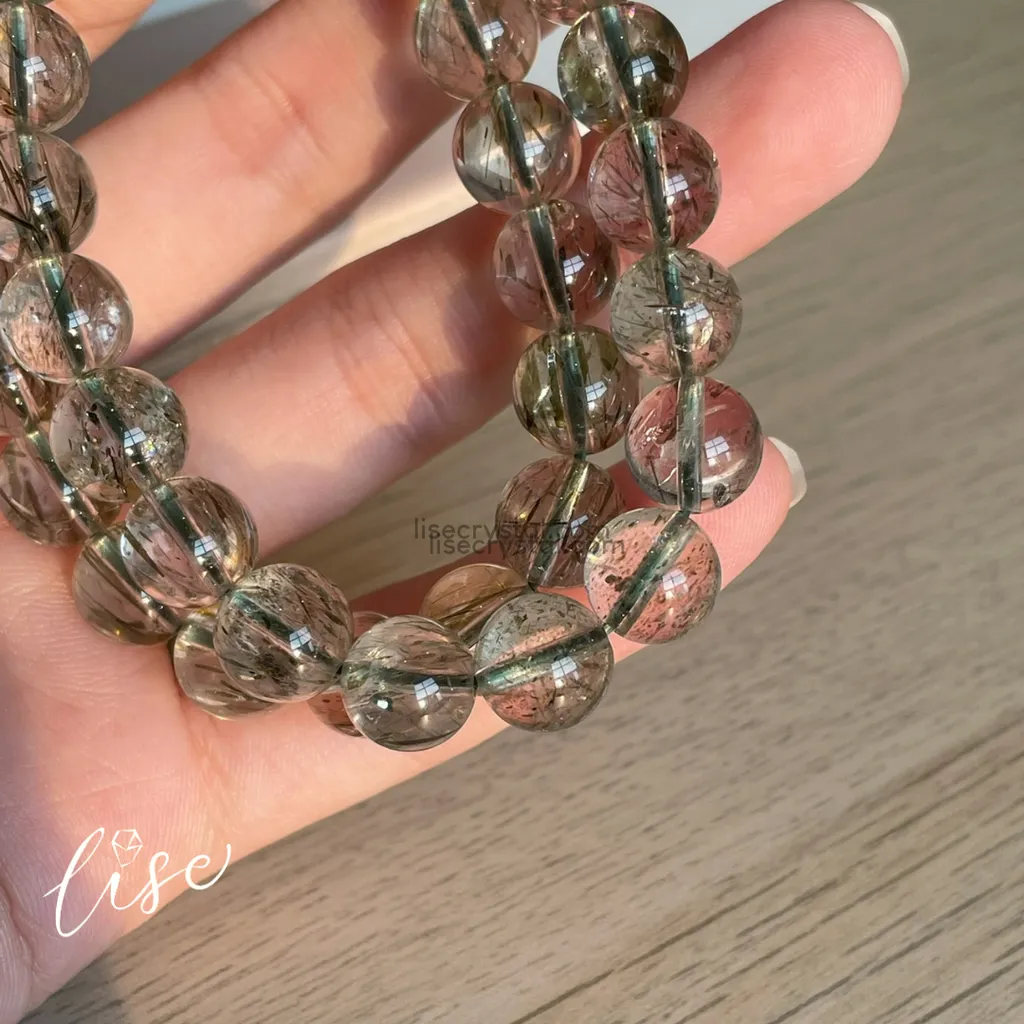 Green Rutilated Quartz -9MM