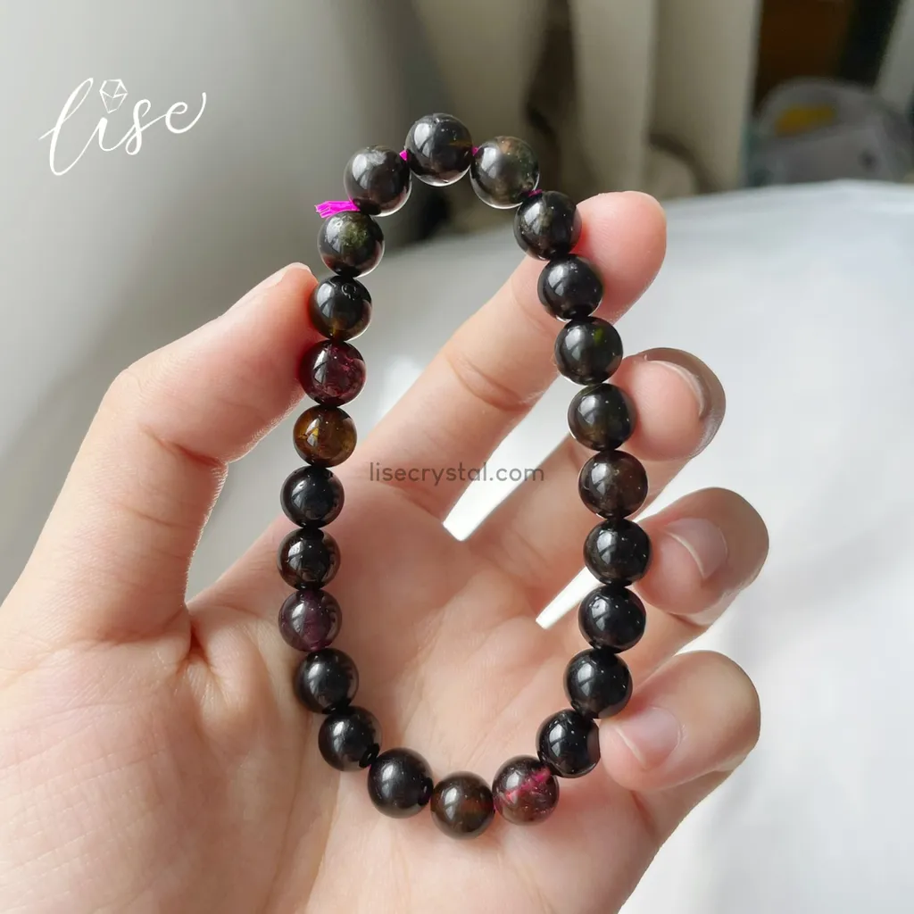 Black Rose Tourmaline 8MM 