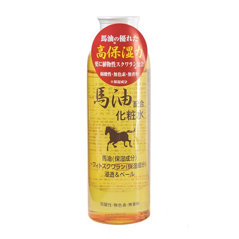 【日本純藥】天然馬油保濕化妝水-200ml