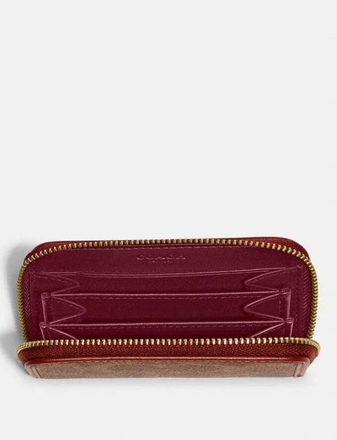 handbag branded coach pavillionpersonal shopper coach malaysia Small Zip Around Card Case In Signature 3
