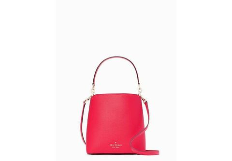 handbag branded coach outlet personalshopper usa malaysia ready stock Darcy Small Bucket Bag- Peach Nectar