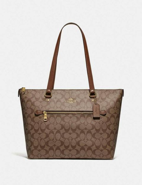 handbagbranded.com handbag branded coach personalshopper usa malaysia ready stock Gallery Tote In Signature Canvas 2