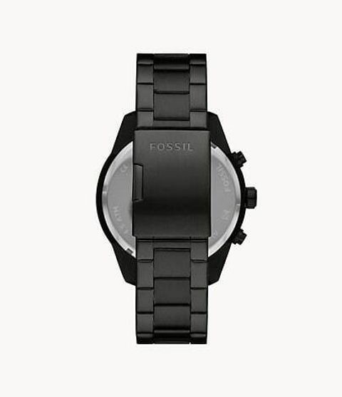 handbagbranded.com getlush jam tangan fossil outlet ready malaysia Brox Multifunction Black Stainless Steel Watch 1