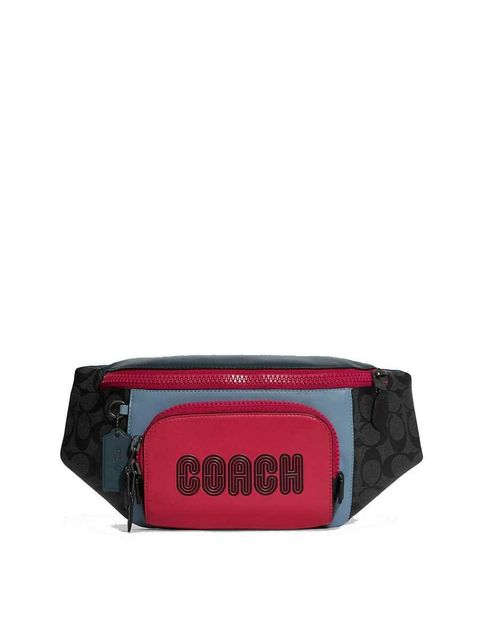 handbagbranded.com handbag branded coach personalshopper usa malaysia ready stock TRACK BELT BAG IN COLORBLOCK SIGNATURE CANVAS 1