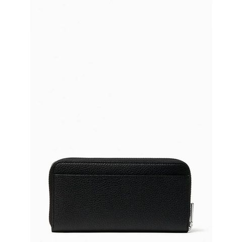 handbagbranded.com getlush outlet personalshopper usa malaysia ready stock Kate Spade Glitter On Large Continental Wallet in Black 1