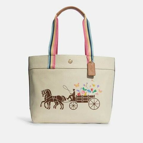 handbagbranded.com getlush outlet coach outlet personalshopper usa malaysia  COACH Dreamy Veggie Horse And Carriage Tote