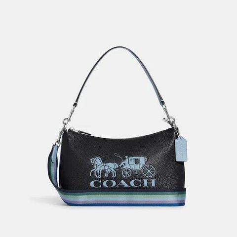 handbagbranded.com getlush outlet coach outlet personalshopper usa malaysia  COACH Clara Shoulder Bag With Horse And Carriage