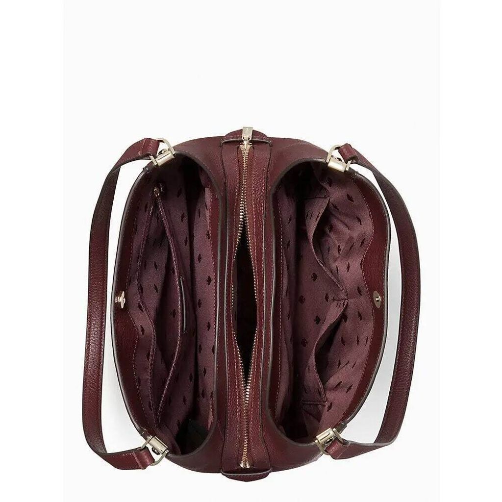 handbagbranded.com getlush outlet personalshopper usa malaysia ready stock  Kate Spade Leila Medium Triple Compartment Shoulder Bag in Cherrywood 2