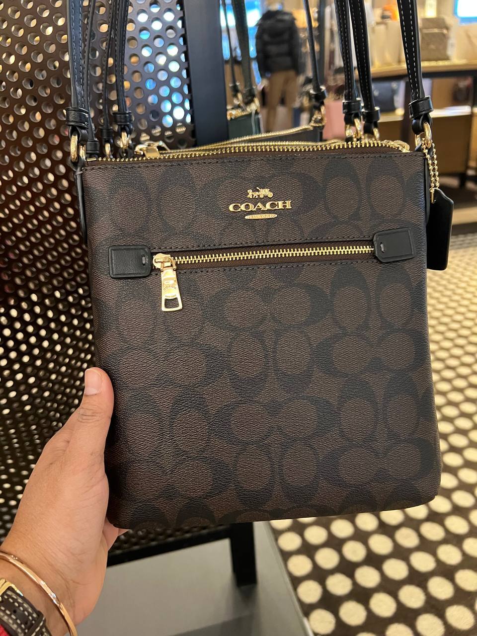 Coach Mini Rowan File Bag