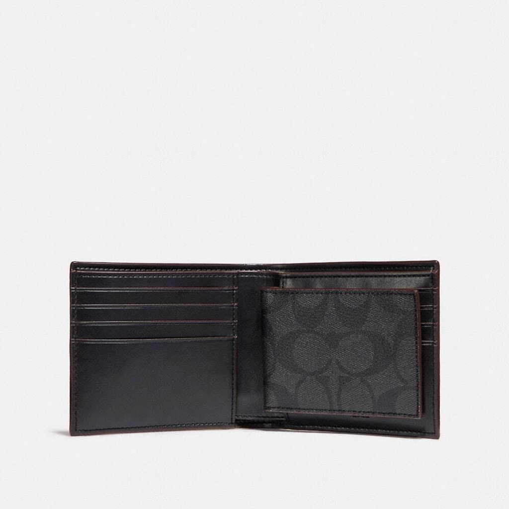 Coach mens wallet outlet top