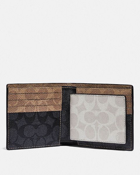 handbagbranded.com getlush outlet personalshopper usa malaysia ready stock Coach WALLET IN COLORBLOCK SIGNATURE CANVAS 1