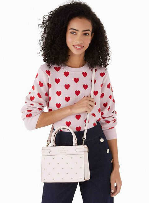 handbagbranded.com getlush outlet coach outlet personalshopper usa malaysia  KATE SPADE staci studded hearts small satchel 1