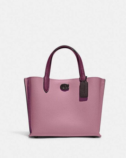 handbag branded coach outlet personalshopper usa malaysia ready stock  COACH WILLOW TOTE 24
