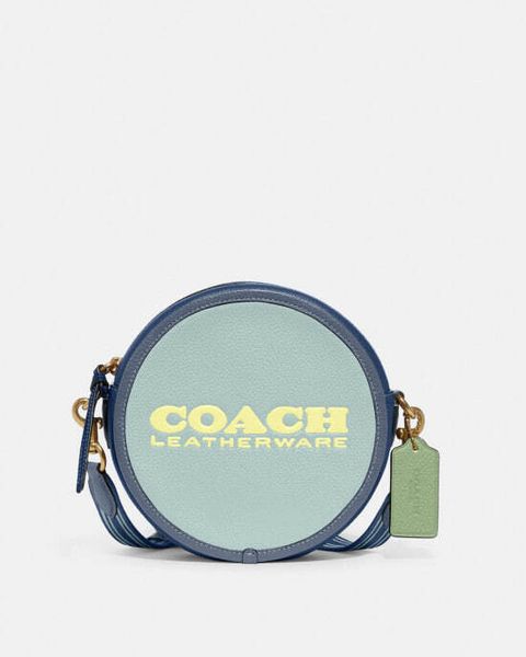 handbag branded coach outlet personalshopper usa malaysia ready stock  COACH KIA CIRCLE BAG IN COLORBLOCK