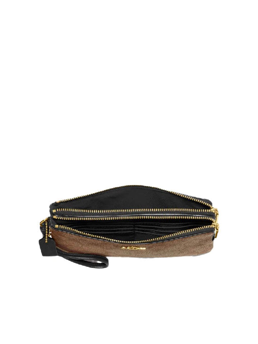 handbagbranded.com getlush outlet personalshopper usa malaysia ready stock Coach Small Double Zip Wristlet 1