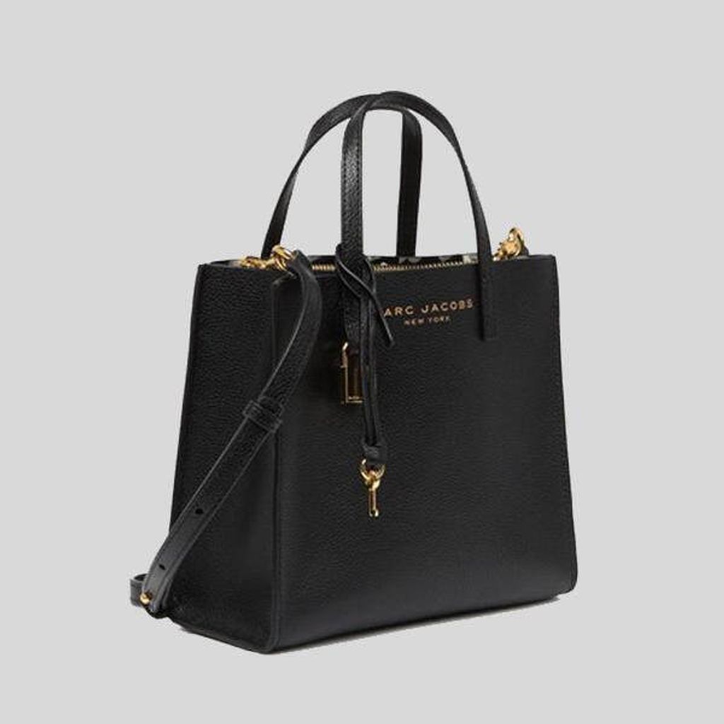 handbagbranded.com getlush outlet personalshopper usa malaysia ready stock marc jacobs Mini Grind Coated Leather Tote – Black 2