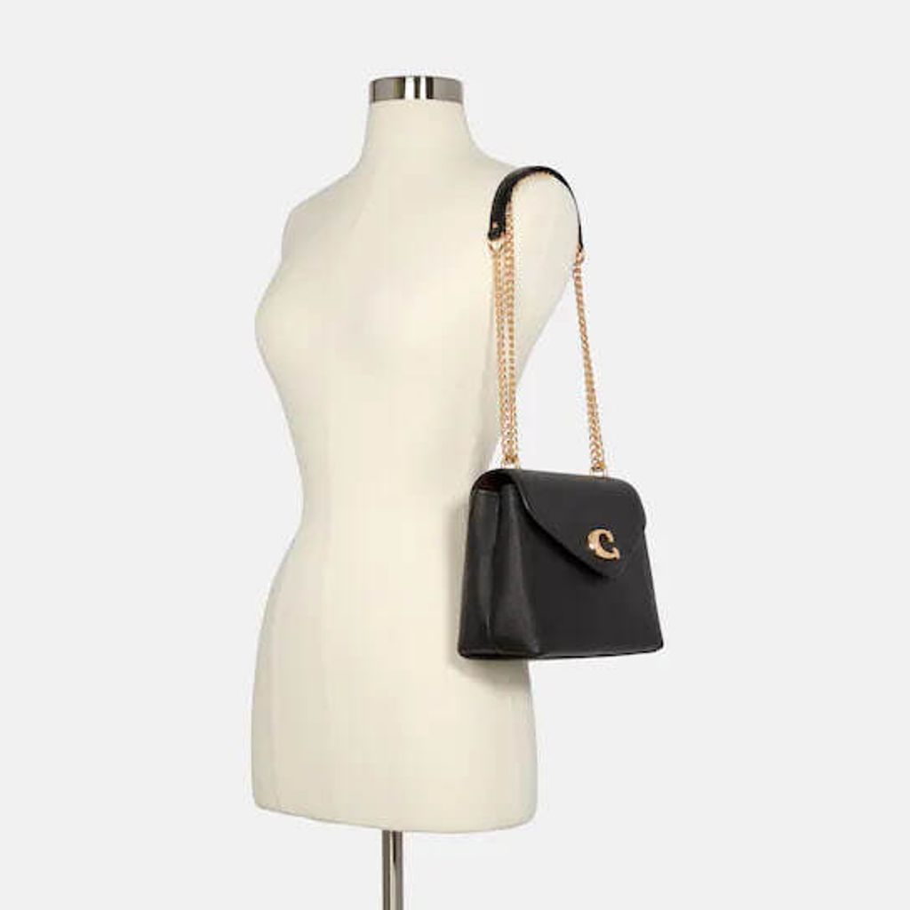 handbagbranded.com getlush outlet personalshopper usa malaysia ready stock Coach Tammie Shoulder Bag in Black 4